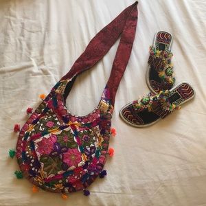 Unique Hand made Embroidered Ethnic ShoulderBag💕